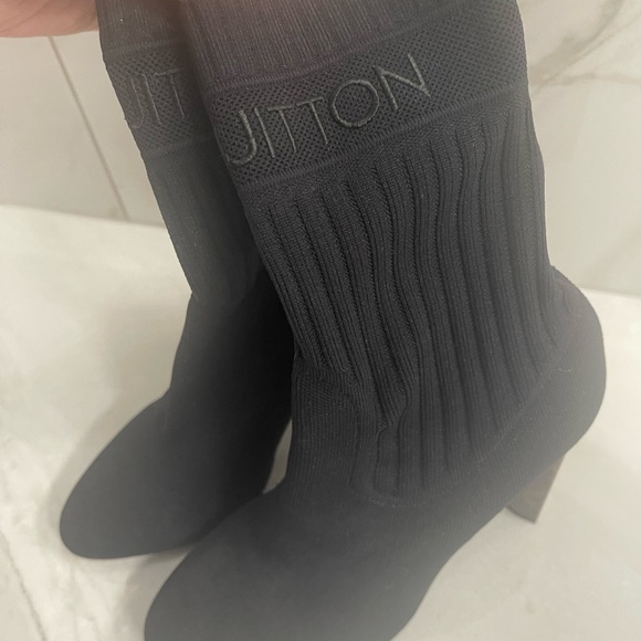 Louis Vuitton Silhouette Ankle Boot Sz 38 - Picture 6 of 7